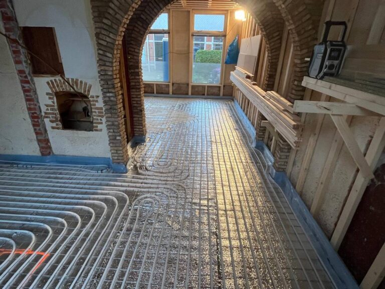 Projecten - 37 aanleggen vloerverwarming 12