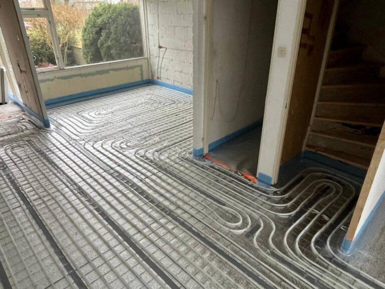 Projecten - 29 gefreesde vloer voor vloerverwarming 25